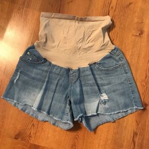 Maternity shorts